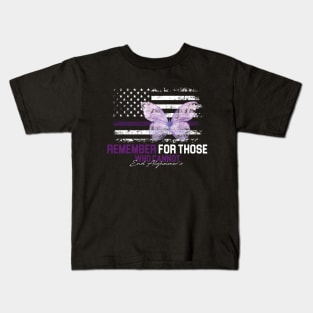 Remember For Those Who Cannot Alzheimer's Awareness Dementia Kids T-Shirt